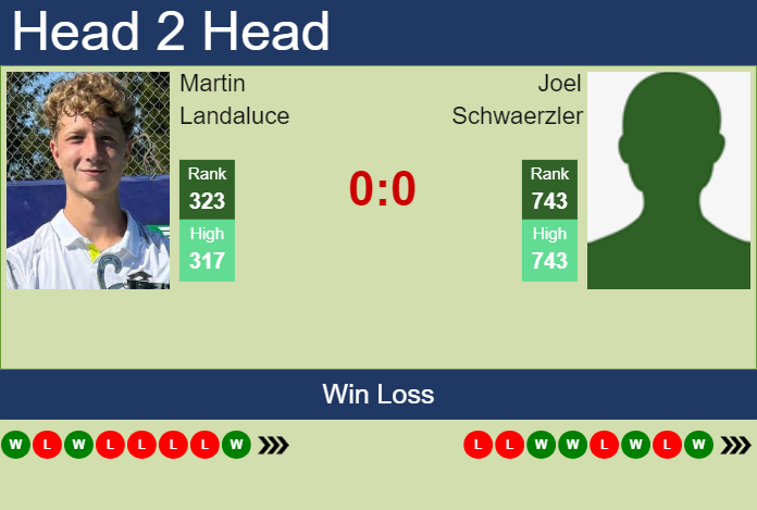 H2H, prediction of Martin Landaluce vs Joel Schwaerzler in Mauthausen Challenger with odds, preview, pick | 9th May 2024