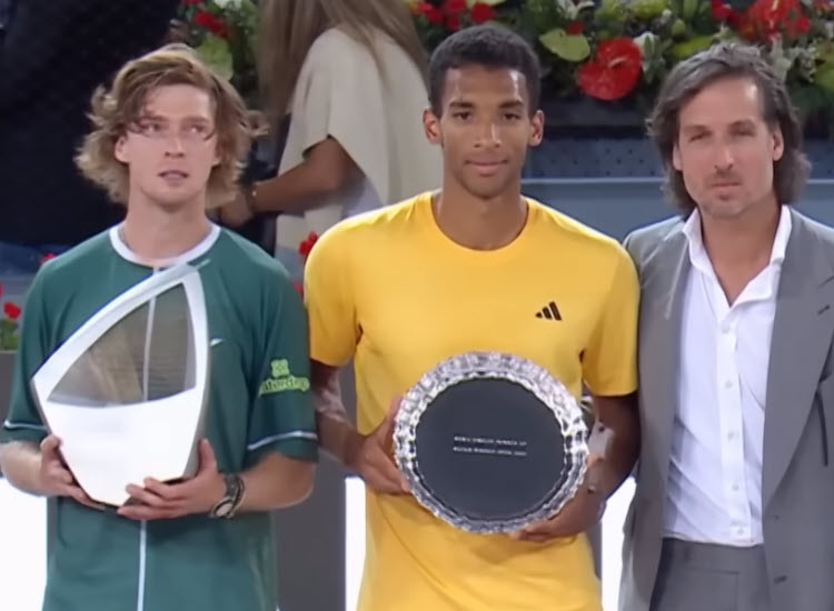 Andrey Rublev wins the title in Madrid. HIGHLIGHTS, INTERVIEW MADRID