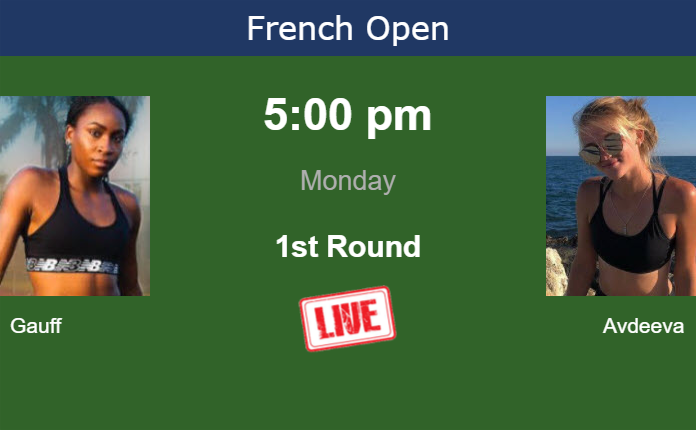 Sunday Live Streaming Cori Gauff vs Julia Avdeeva