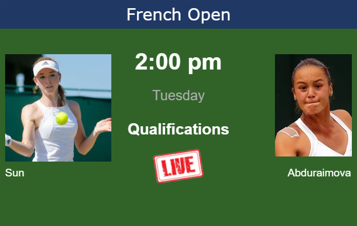 Tuesday Live Streaming Lulu Sun vs Nigina Abduraimova