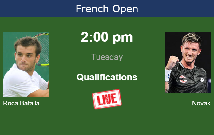 Tuesday Live Streaming Oriol Roca Batalla Vs Dennis Novak Tuesday Live Streaming Oriol Roca Batalla vs Dennis Novak