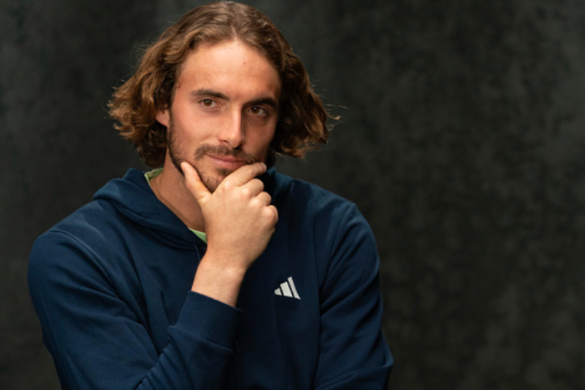 Stefanos Tsitsipas and fellow players amused by AI-generated toddler image