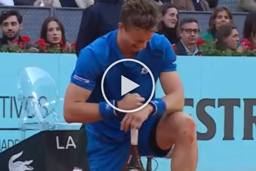 WATCH. The moment Lehecha had to sadly withdraw in Madrid