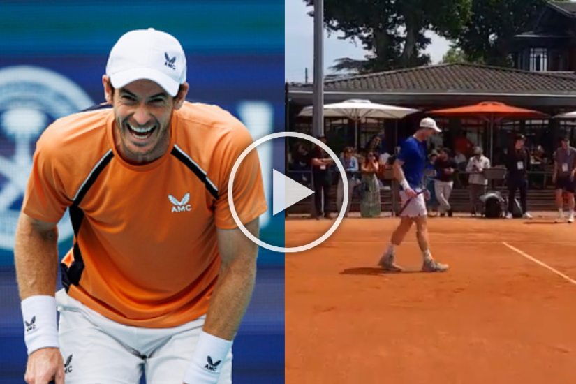 Weird. Andy Murray Tests New Yonex Racket A Few Months Before Retiring
