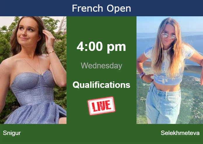 Wednesday Live Streaming Daria Snigur Vs Oksana Selekhmeteva Wednesday Live Streaming Daria Snigur vs Oksana Selekhmeteva
