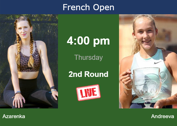 Wednesday Live Streaming Victoria Azarenka Vs Mirra Andreeva Wednesday Live Streaming Victoria Azarenka vs Mirra Andreeva