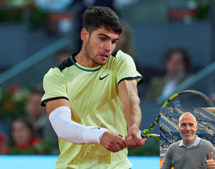 Former tennis player raises doubts over Carlos Alcaraz’s arm injury ahead of the French Open