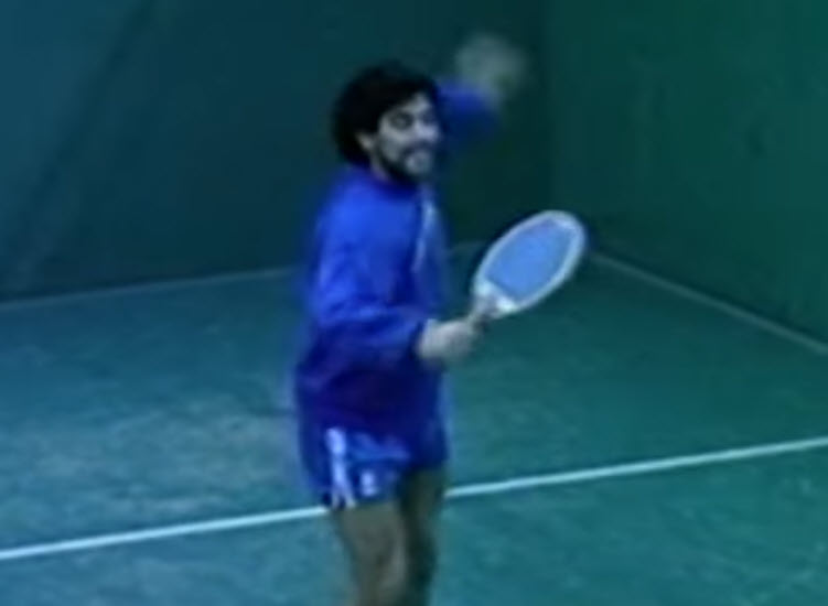 VIDEO: Maradona’s love for padel playing