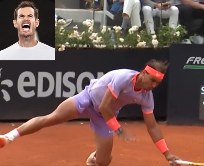 Andy Murray amazed by Rafael Nadal’s fall in Rome