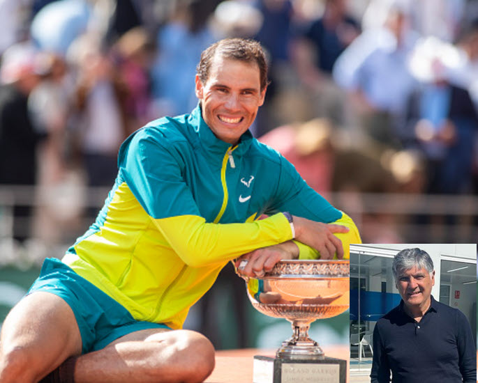 Toni Nadal confident about Rafa’s chances at the French Open Nadal With Trophy