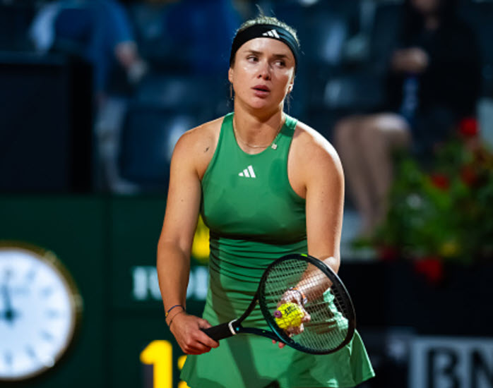 Svitolina Plays A Shot