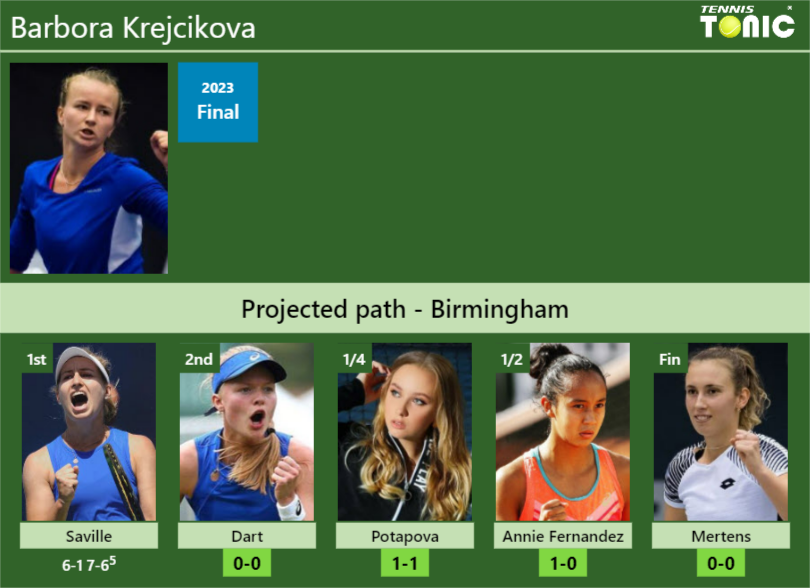 Barbora Krejcikova Stats info