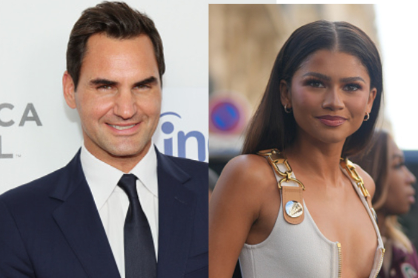 Federer and Zendaya caught shooting a video for the brand “On”