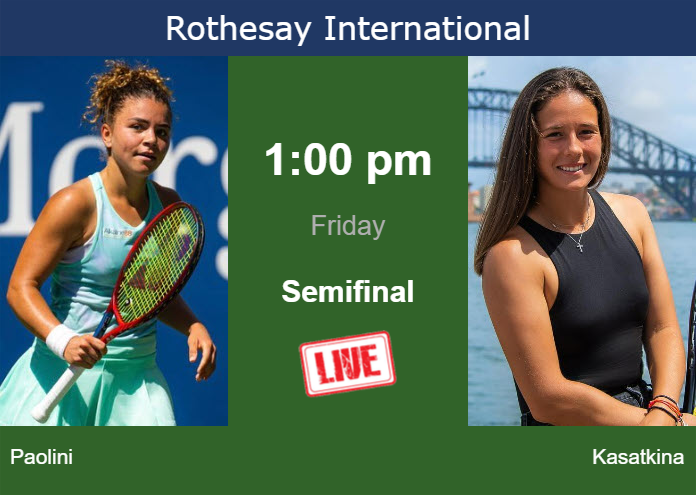 Read more about the article How to watch Paolini vs. Kasatkina on Friday in live streaming in Eastbourne – Tennis Tonic