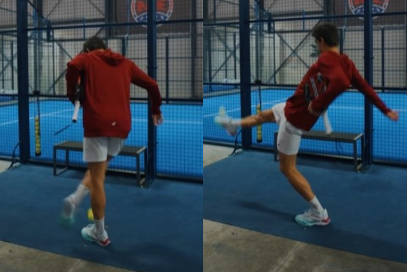 Juan-Lebron-shows-off-his-soccer-skills