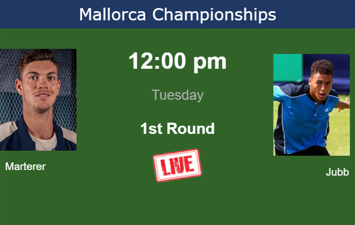 Monday Live Streaming Maximilian Marterer vs Paul Jubb