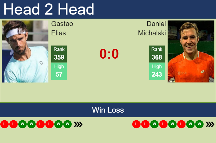 H2H, prediction of Gastao Elias vs Daniel Michalski in Poznan Challenger with odds, preview, pick | 18th June 2024