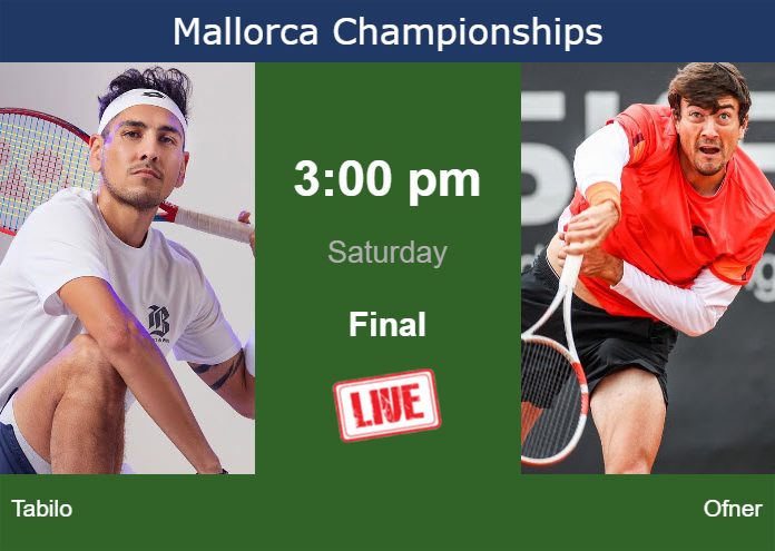 You are currently viewing How to watch Tabilo vs. Ofner on Saturday in live streaming in Mallorca – Tennis Tonic