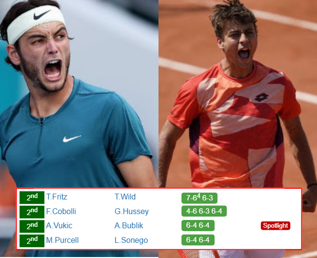 Taylor Fritz Flavio Cobolli who win info