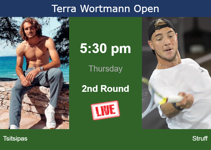 Read more about the article How to watch Tsitsipas vs. Struff on Thursday in live streaming in Halle – Tennis Tonic