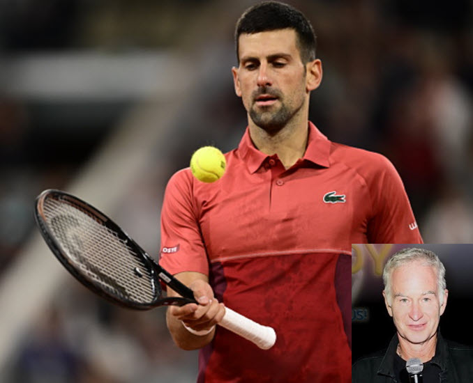 LAUGHABLE. McEnroe has his take about Djokovic’s coaching situation – Tennis Tonic – News, Predictions, H2H, Live Scores, stats