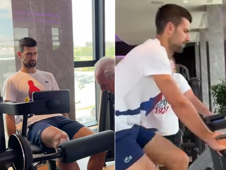 VIDEO. Novak Djokovic shows off his progress after the knee operation – Tennis Tonic – News, Predictions, H2H, Live Scores, stats