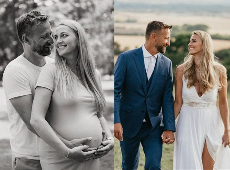 Petra Kvitova glows in a recent pregnant photoshoot with her partner ...