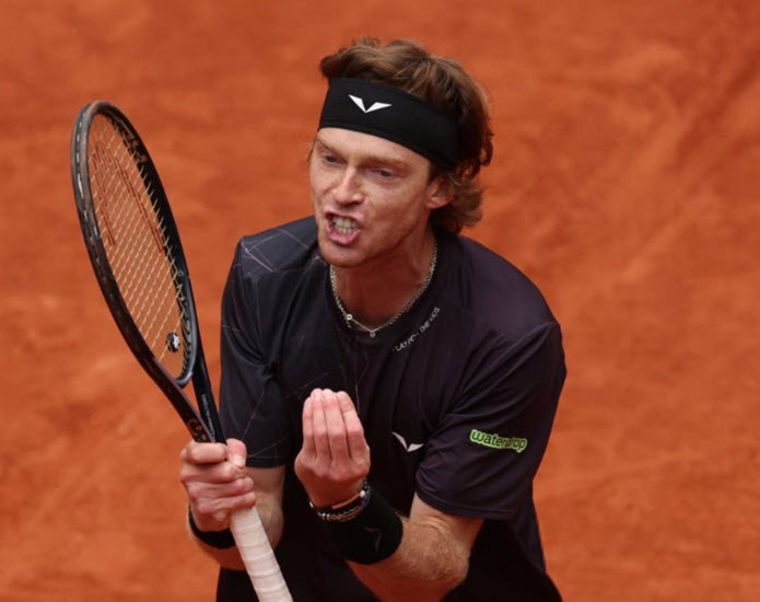 Rublev ashamed after terrible behaviour during the French Open – Tennis Tonic – News, Predictions, H2H, Live Scores, stats