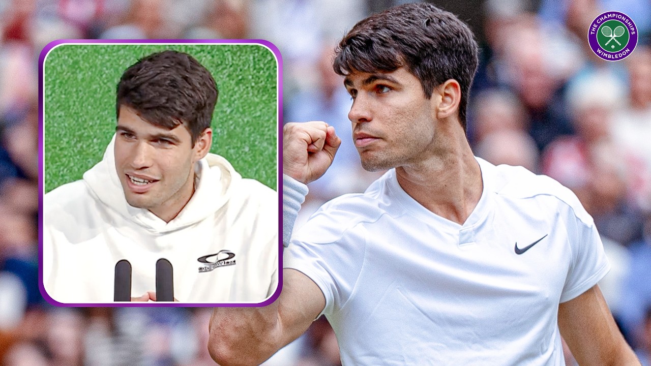 Carlos Alcaraz confirms he is ready to defend his Wimbledon title vs. Djokovic