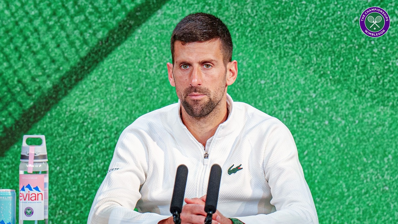 Djokovic explains what went wrong for him in the Wimbledon final