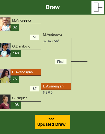Elina Avanesyan Draw info