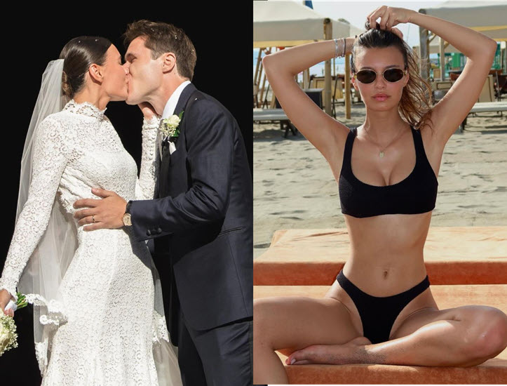 Federico Chiesa marries his girlfriend Lucia Bramani