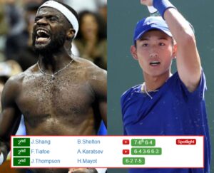 ATLANTA RESULTS. Frances Tiafoe, Juncheng Shang, Jordan Thompson Win ...