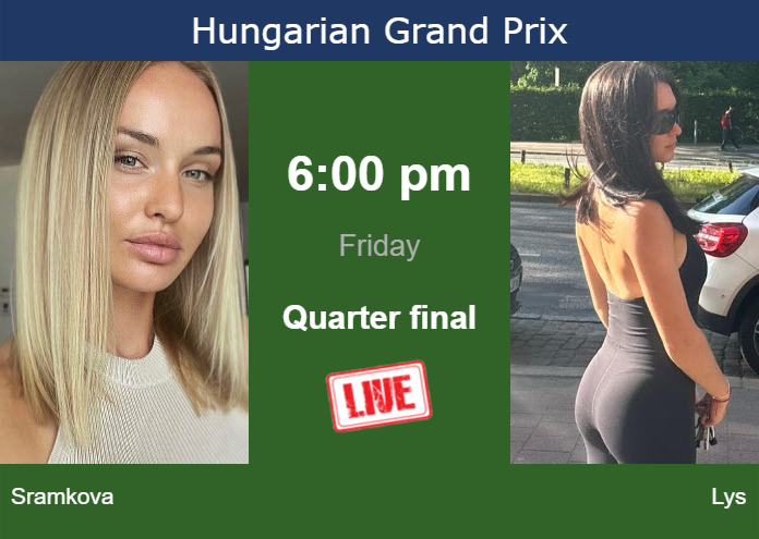 Friday Live Streaming Rebecca Sramkova vs Eva Lys