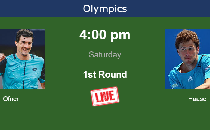 Friday Live Streaming Sebastian Ofner vs Robin Haase