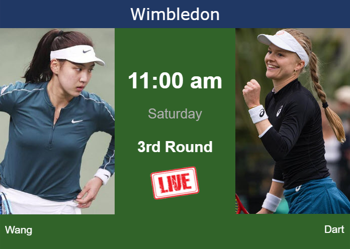 How To Watch Wang Vs. Dart On Live Streaming In Wimbledon On Saturday ...