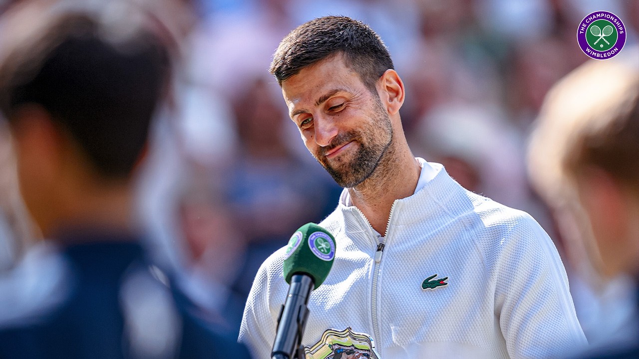 Gracious Djokovic concedes Alcaraz played a great Wimbledon final