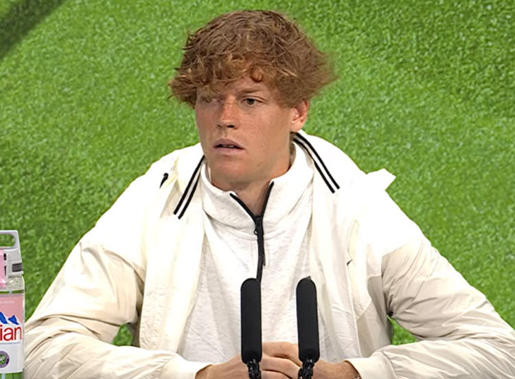 Jannik Sinner Explains How He Defeated Berrettini In Wimbledon Jannik Sinner Explains How He Defeated Berrettini In Wimbledon