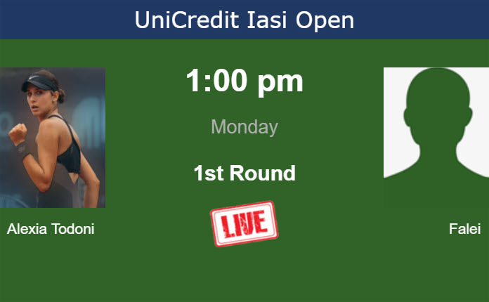 Monday Live Streaming Anca Alexia Todoni vs Aliona Falei