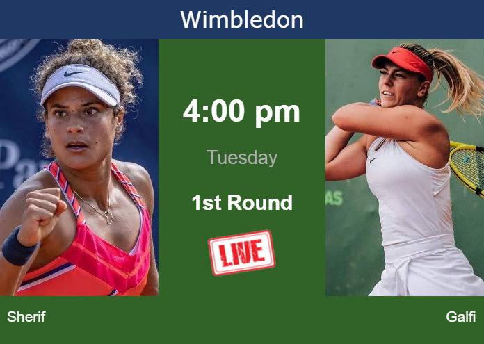 Monday Live Streaming Mayar Sherif vs Dalma Galfi