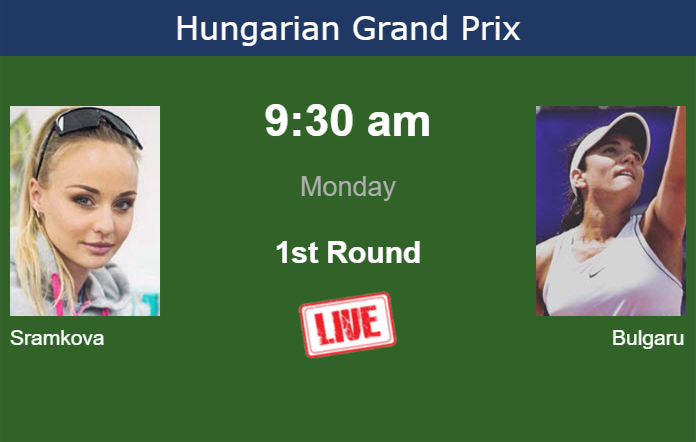 Monday Live Streaming Rebecca Sramkova vs Miriam Bianca Bulgaru