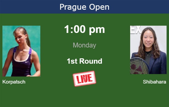 Monday Live Streaming Tamara Korpatsch vs Ena Shibahara