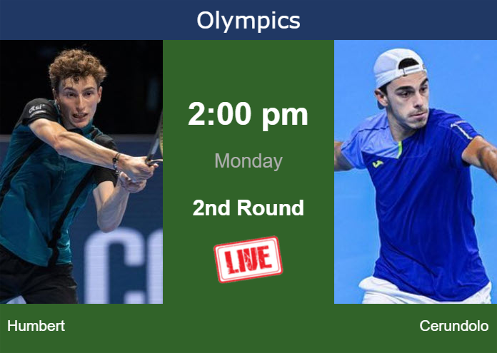 Monday Live Streaming Ugo Humbert Vs Francisco Cerundolo Monday Live Streaming Ugo Humbert vs Francisco Cerundolo