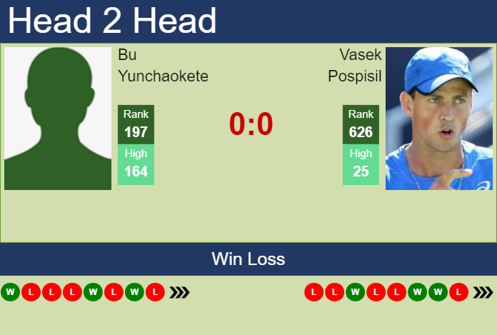 H2H, prediction of Bu Yunchaokete vs Vasek Pospisil in Winnipeg Challenger with odds, preview, pick | 10th July 2024