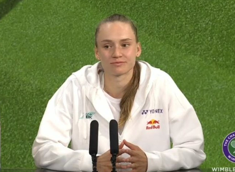 Rybakina In Wimbledon Rybakina In Wimbledon