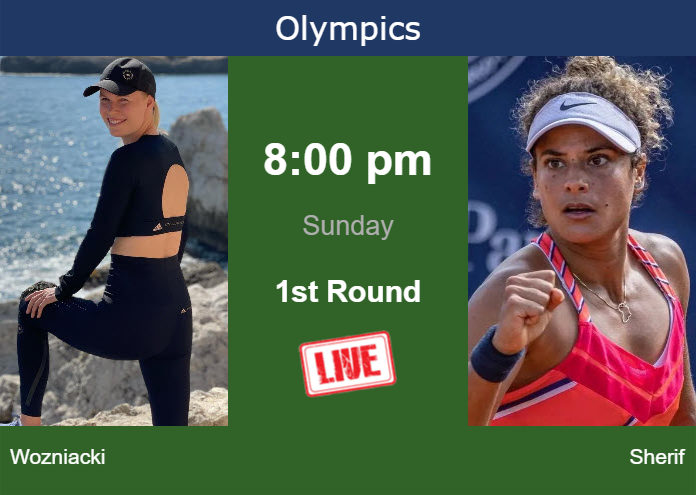 Wozniacki vs Sheriff: How to Watch? Where to Find the Live Stream?