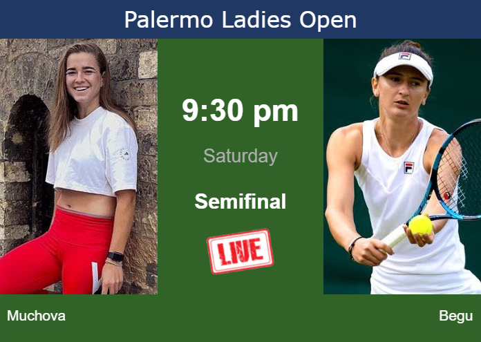 Saturday Live Streaming Karolina Muchova vs Irina-Camelia Begu