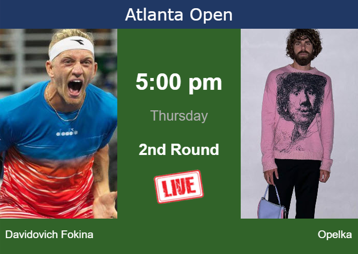 Opelka vs Fokina live update for tennis fans