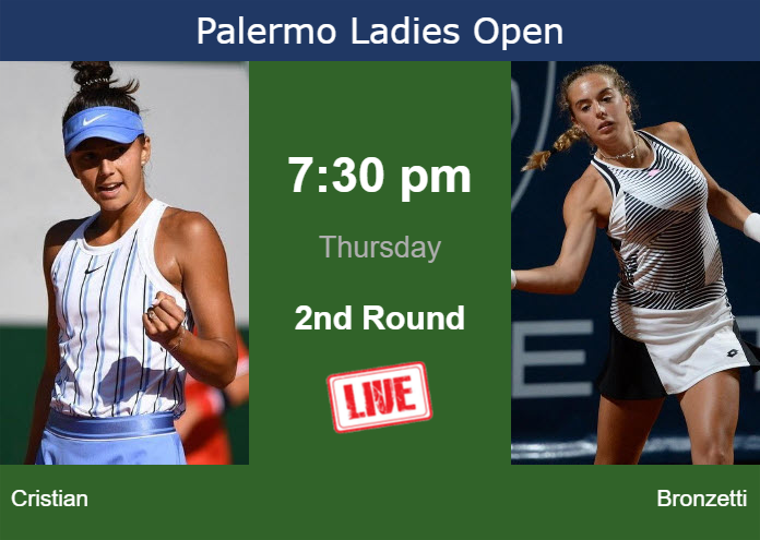 Thursday Live Streaming Jaqueline Cristian Vs Lucia Bronzetti Thursday Live Streaming Jaqueline Cristian vs Lucia Bronzetti