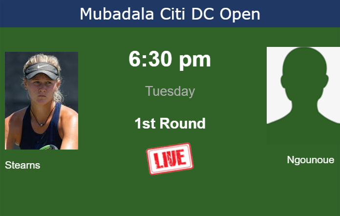 Tuesday Live Streaming Peyton Stearns vs Clervie Ngounoue